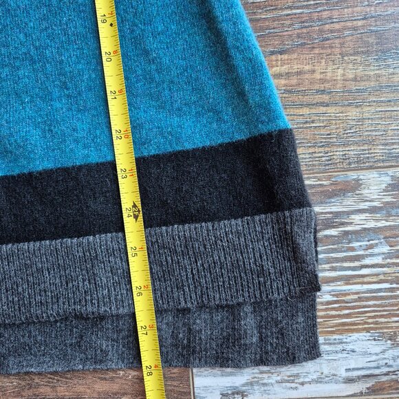 NWT Charter Club Luxury 100% Cashmere Color-block Crew Neck Sweater - Picture 12 of 12